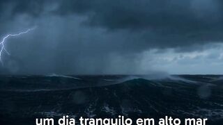 Chuva em alto mar