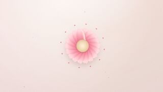 Carnation Clock Minimalist Animation
