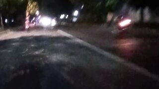 Perjalanan malam luar kota
