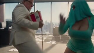 Kentucky fried chicken fight brutality