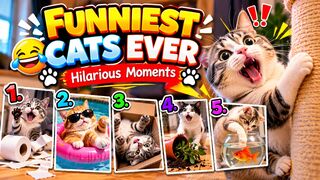 Funniest Cats Ever 😂 Hilarious Cat Fails & Unexpected Reactions #FunnyCats