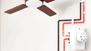How to ceiling fan connection