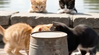 Two cat cute