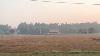 Great View From Indonesian Train