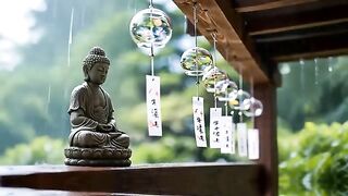 Relax Music for Ultimate Inner Peace & Deep Sleep Buddha Meditation Music with Rain Sounds