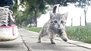 Cat Stealing Owner's Socks! 8