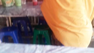 Eating Bakso at a Simple Local Eatery
