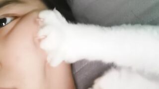 Cat Yelling at the Closed Door! 9