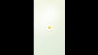 Daffodil Clock Minimalist Animation