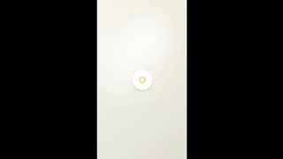 Gardenia Clock Minimalist Animation