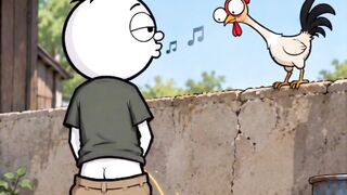 ||| When the rooster misreads...