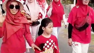 Jalan Sehat Emak Emak 17 Agustus