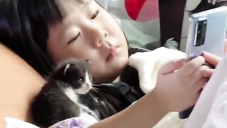 Sleeping Kitten Dreams are the Cutest! 10