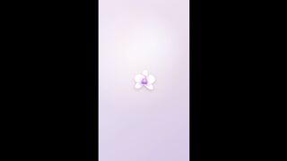 Orchid Clock Minimalist Animation