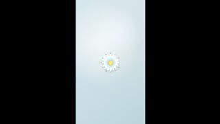 Water Lily Clock Minimalist Animation