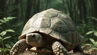 Rebbit vs tortoise fight