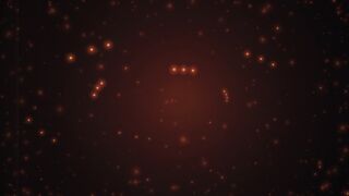 Glowing Orange Particles on Dark Background | Cinematic Fire Embers Animation