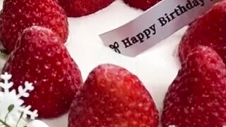 Aesthetic Strawberry & Chocolate Birthday Cake Decorating Ideas 🎂✨