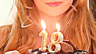 Karolina Protsenko Turns 18! ✨ Make a Wish 🎂 #shorts
