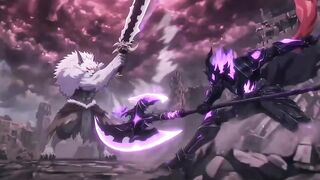 Solo leveling Jinwoo vs 3 monarch