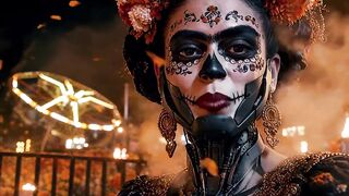 Welcome To Latin American Cyberpunk - Where Dia de los Muertos Never Ends