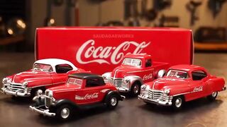 Vintage Die-Cast Alloy Car Collection