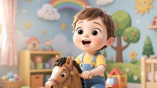 🐴 लकड़ी की काठी 🎠 | Lakdi Ki Kathi | Hindi Rhymes for Kids 🎵 #Shorts