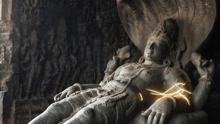 குகையில்  திடீரென கண் திறந்தால்? 🙏⚡