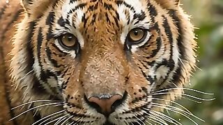 🐅 Eye to Eye with the Jungle King | Breathtaking Tiger Close-Up