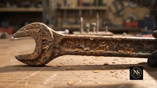 Amazing Rusty Key Transformation! Before and After