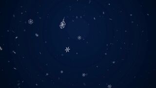 Relaxing Winter Snowfall Background | Falling Snow Animation