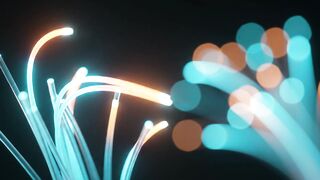 Optical fibers transmitting