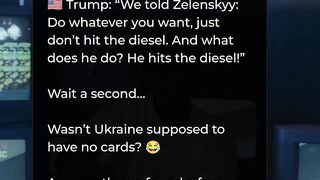 Didn't they say Ukraine had no cards?