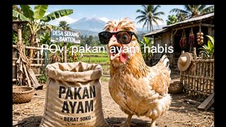 My Indonesian Chicken Has Something To Say 😂 - Funny Talking Chicken