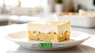 Pudim Cremoso de Banana: Sem Leite Condensado e Apenas 4 Ingredientes!
