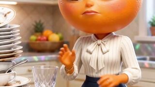 Orla - orange turned her friend to her maid