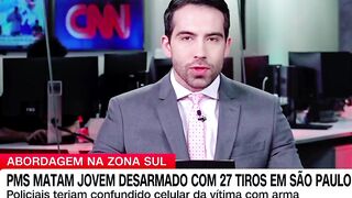 PMs matam jovem desarmado com 27 tiros após confundirem celular com arma em SP