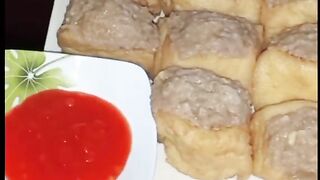 Making Tofu Meatball