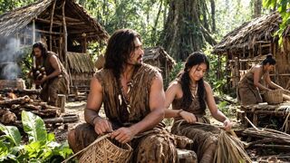 Primitive Life in the Jungle 🌿 | Inside an Ancient Tribal Village | Survival Documentary