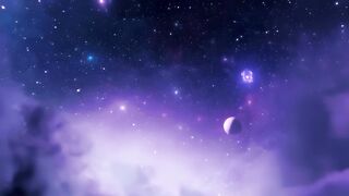 Galaxy and Moon, Surrealism Realism
