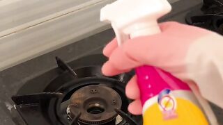 Cleaning stove