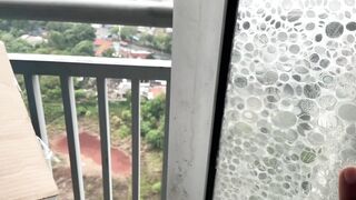 Views from the highest floor in the building.