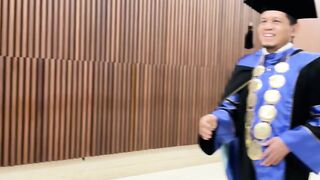 Happy Graduation Day - Proud Moment in Academic Gown