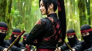 A little fun in the bamboo forest