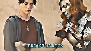 She Crushed a Rock With Her Bare Hand 🤯💥 | Knights of the Zodiac #Shorts
