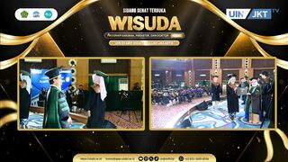 Graduation Ceremony at UIN Syarif Hidayatullah Jakarta - Open Senate Session