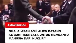 Alasan alien datang kebumi