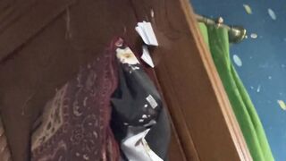 Daily Room Tour - Wooden Wardrobe with Clothes Collection 2