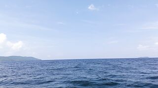 The Most Calming Ocean View You Will Ever See (From a Boat) 🛶💙