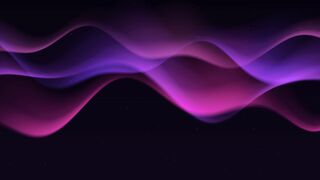 Neon Wave Abstract Background Loop